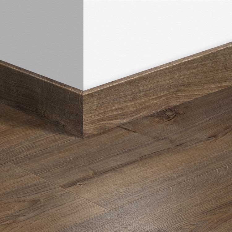 Plinthe parquet Quick-Step 14 x 77 x 2400 mm Chêne Cambridge foncé