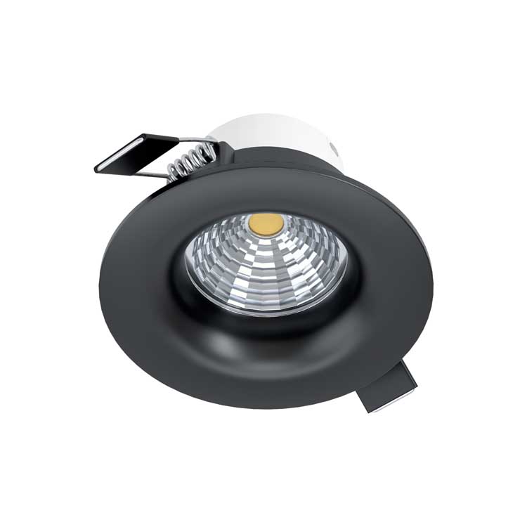 Eglo SALICETO - Spot encastrable - LED - 6W - 380K - Noir