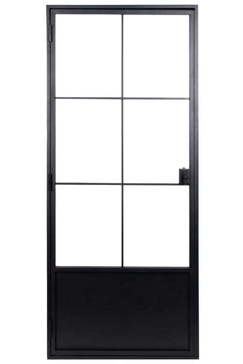 Porte intérieure Fer Forgé 6W simpl.Black Glamour D sur mesure