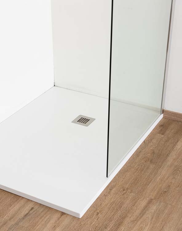 Inloopdouche Anais 107 x 200 cm klaar glas - chroom