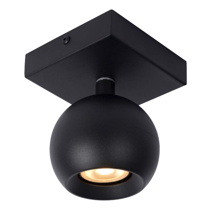 Lucide FAVORI - Spot plafond - 1xGU10 - Noir