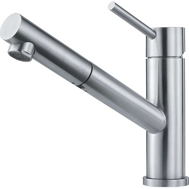 Robinet de cuisine Franke Orbit bec extensible Inox