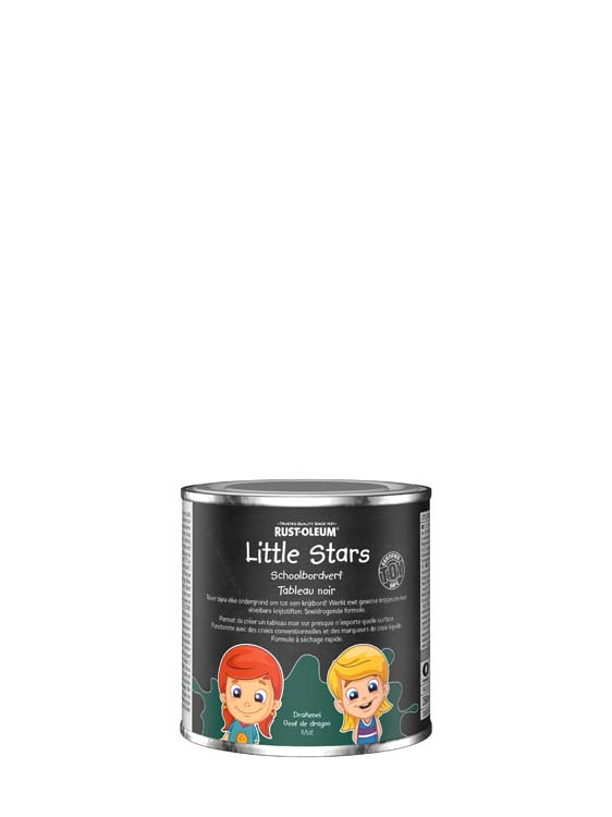 Little stars schoolbordverf drakenei 0.25L