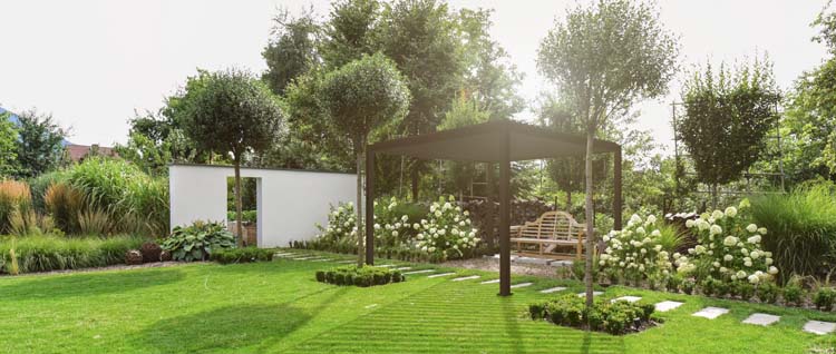 Pergola Solimar alu antraciet 400 x 300 x 250 cm manueel