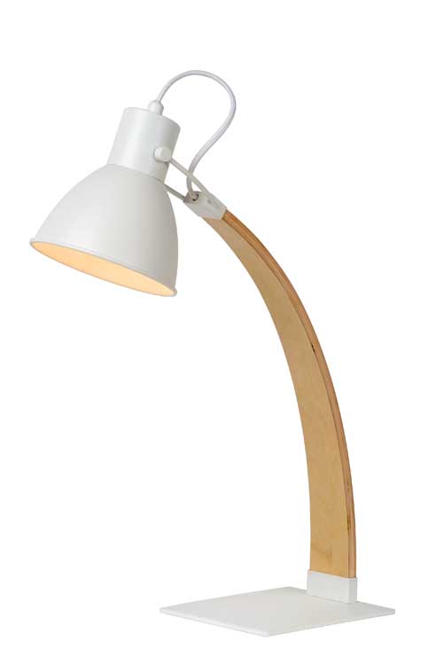 Lucide CURF - Bureaulamp - E27 - Wit