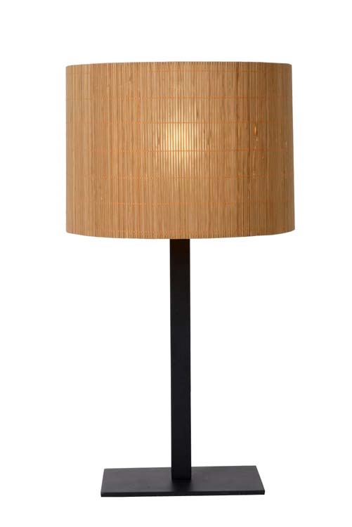 Lucide MAGIUS - Tafellamp - Ø 28 cm - 1xE27 - Licht hout