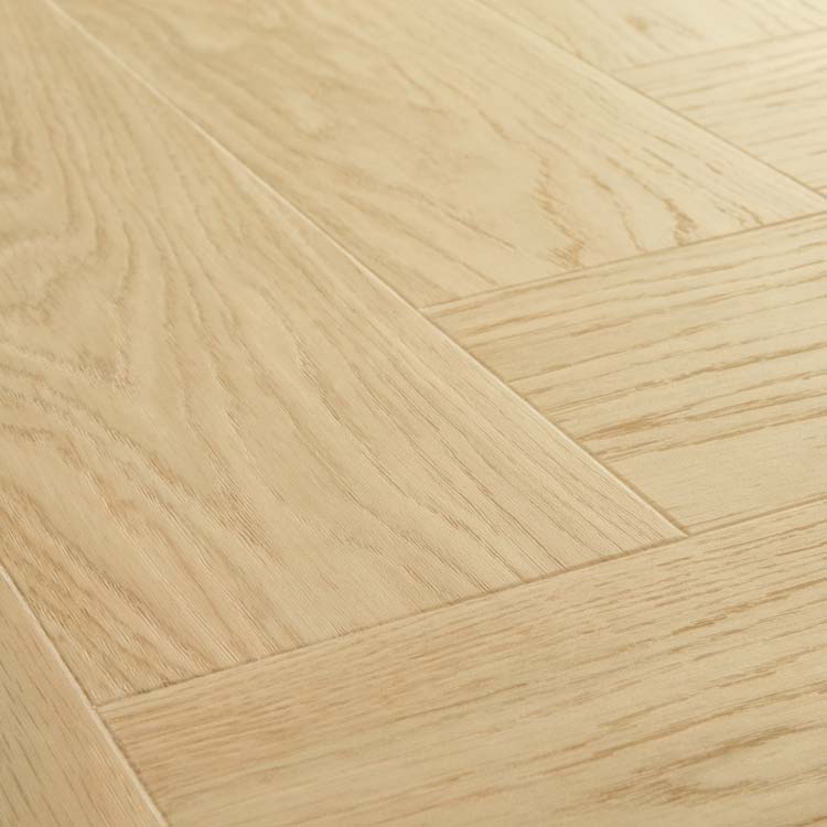 Vinyle Quick-step ciro herringbone 6mm chêne rosé pur beige