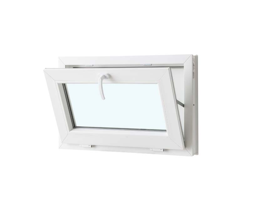 Châssis battant pvc blanc budget B980XH600 mm