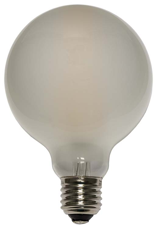 Lampe à Led E27 Globe Opale Dimmable 130LM