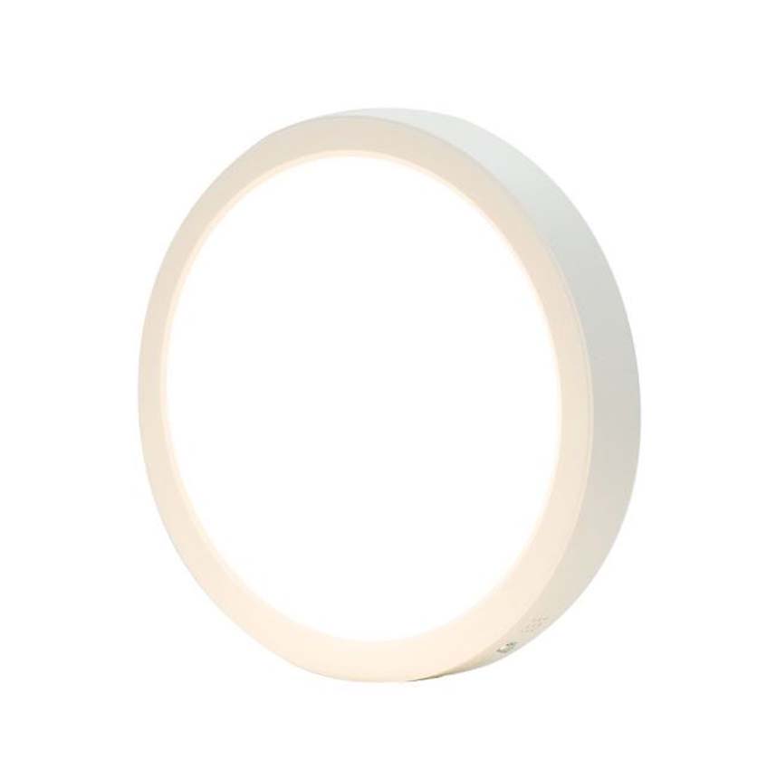 Plafonnier rond LED blanc 30 cm 24W 2700 lumen 4000K