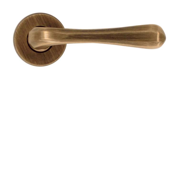 Poignée de porte alba bronze sans rosace