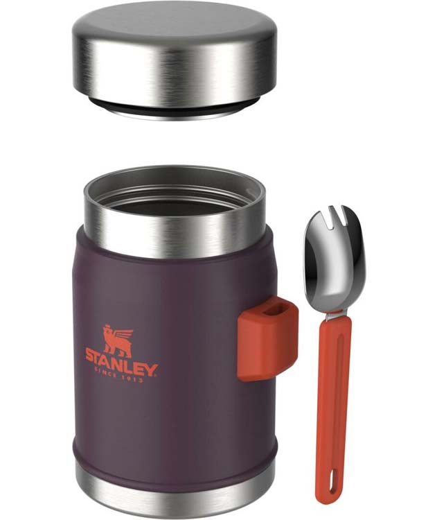 Stanley legendary food jar  + spork 0.4l plum