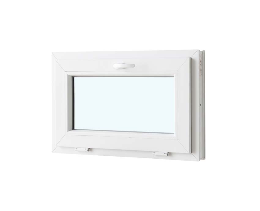 Châssis battant pvc blanc budget B980XH600 mm