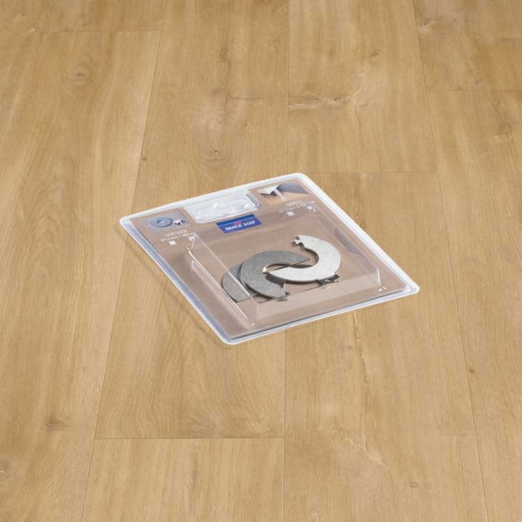 Rosaces en acier inoxydable (diam. 2 mm) Quick-Step 19 x 140 x 125 mm