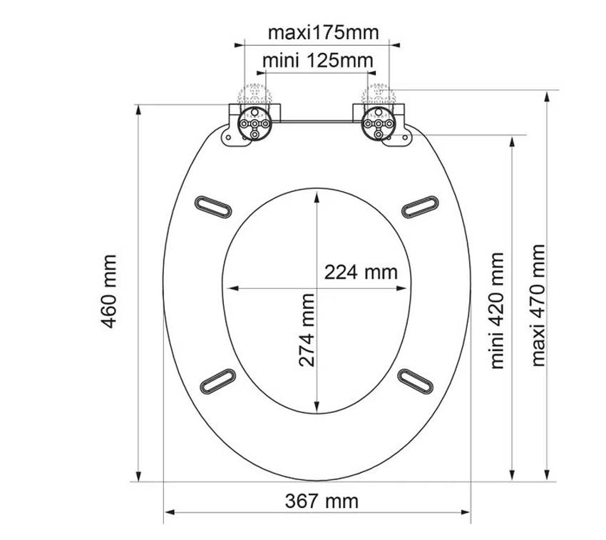 Abattant Songe softclose