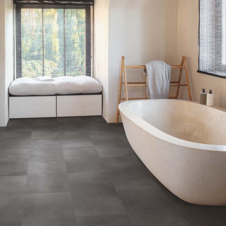 Vinyle Quick-step alpha vinyl tiles 4mm roche volcanique