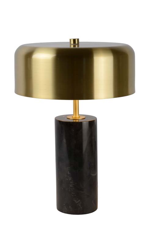 Lucide MIRASOL - Lampe de table - Ø 25 cm - 3xG9 - Noir