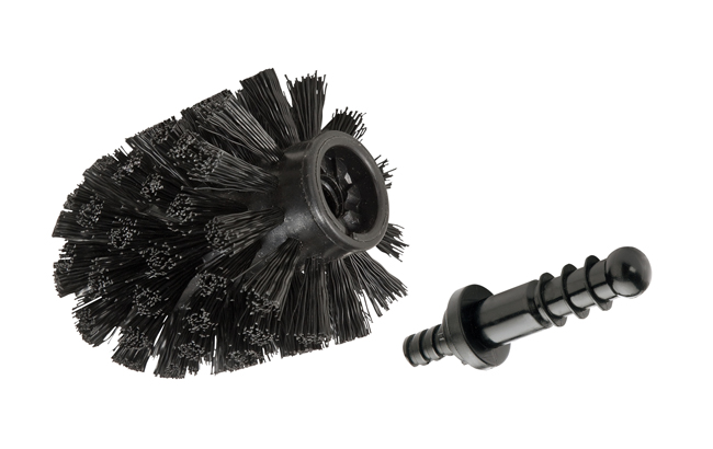 Brosse pour toilette en reserve Wenko noir 75mm