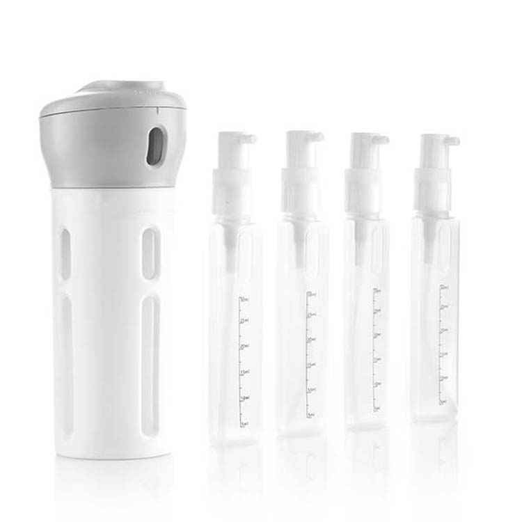 Reis-zeepdispenser/travelkit 4 x 40 ml