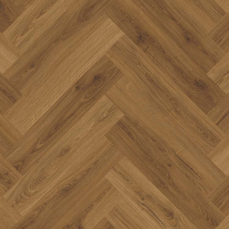 Vinyl Quick-step ciro herringbone 6mm botanische karamel eik donkerbruin