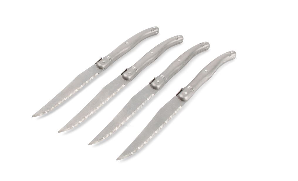 Couteaux à steak inox set de 4 pièces