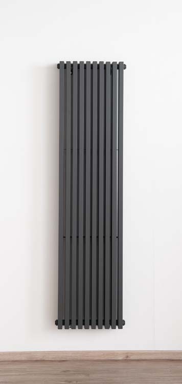 Radiateur Devon 180 x 46,5 cm double gris 2062 watt