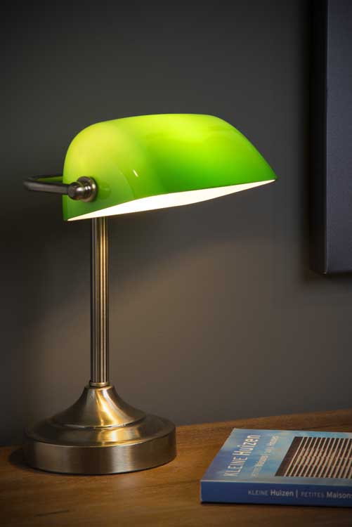 Lucide BANKER - Bureaulamp - E14 - Brons