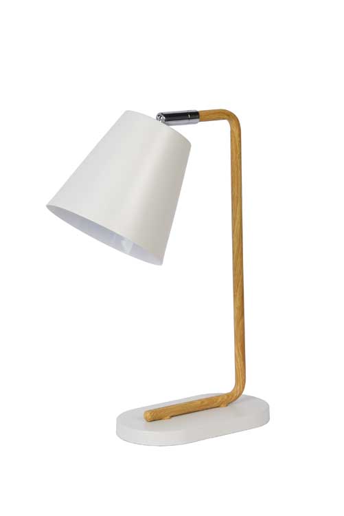 Lucide CONA - Lampe de table - E14 - Blanc