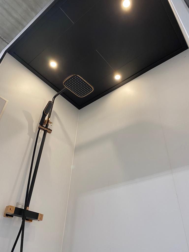 Panneau plafond MDF 12x290x1290mm professionel matt black
