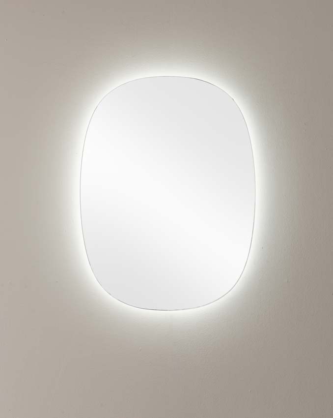 Miroir Fendi LED 540 x 720 mm anti-condensation