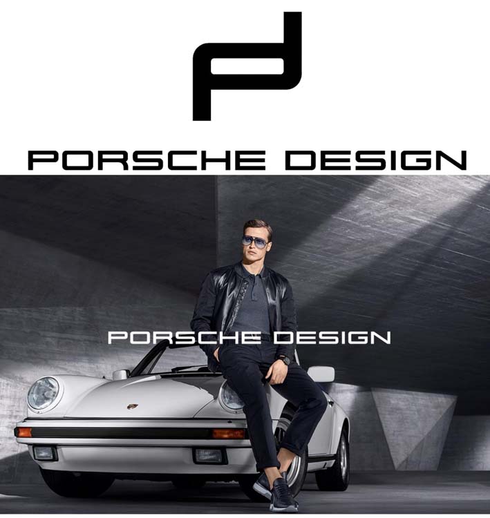 Des lunettes de soleil Porsche design gris