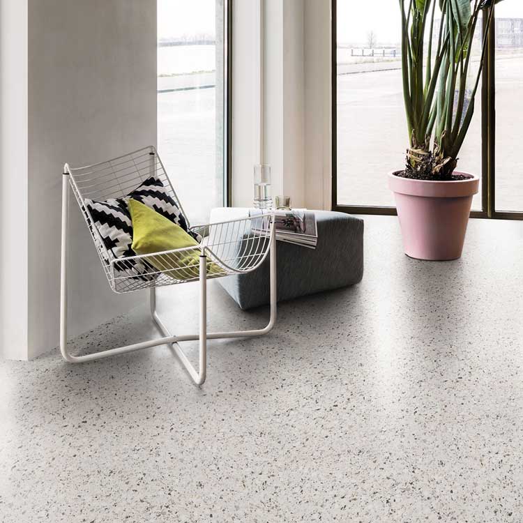 Vinyl Floorify terrazzo - 600 x 900 x 4.5mm