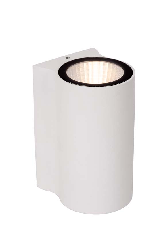 Lucide AKRA - Applique murale Intérieur/Extérieur - LED - 1x6W 2700K - IP54 - Blanc