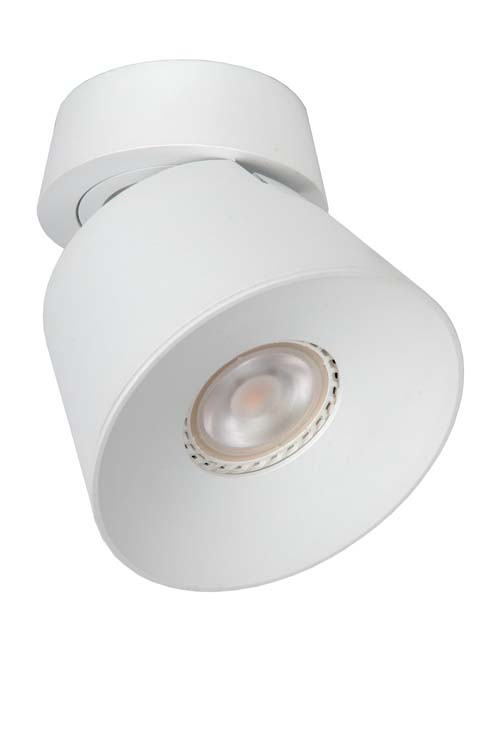 Lucide TRIGONO - Spot plafond - Ø 10,5 cm - 1xGU10 - Blanc