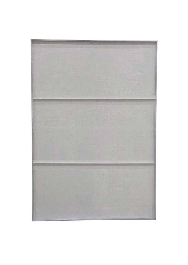 Moustiquaire blanc pour fenêtre budget 1500 x 2100mm avec brosse à clipser