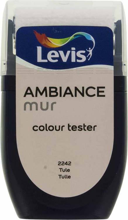 Levis Ambiance testeur peinture mat 30ml tulle