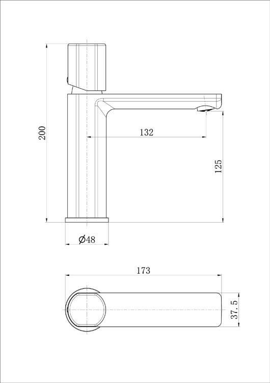 Robinet de lavabo Freya chrome