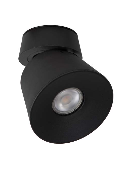 Lucide TRIGONO - Spot plafond - Ø 10,5 cm - 1xGU10 - Noir