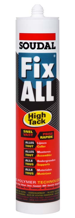 Fix All high tack 290ml wit