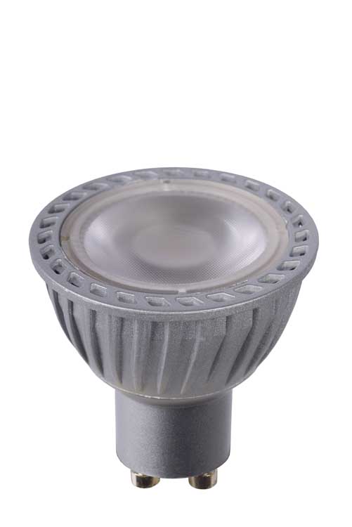 LED lamp - Ø 5 cm - Dim to warm - GU10 - 5W - Grijs/zilver