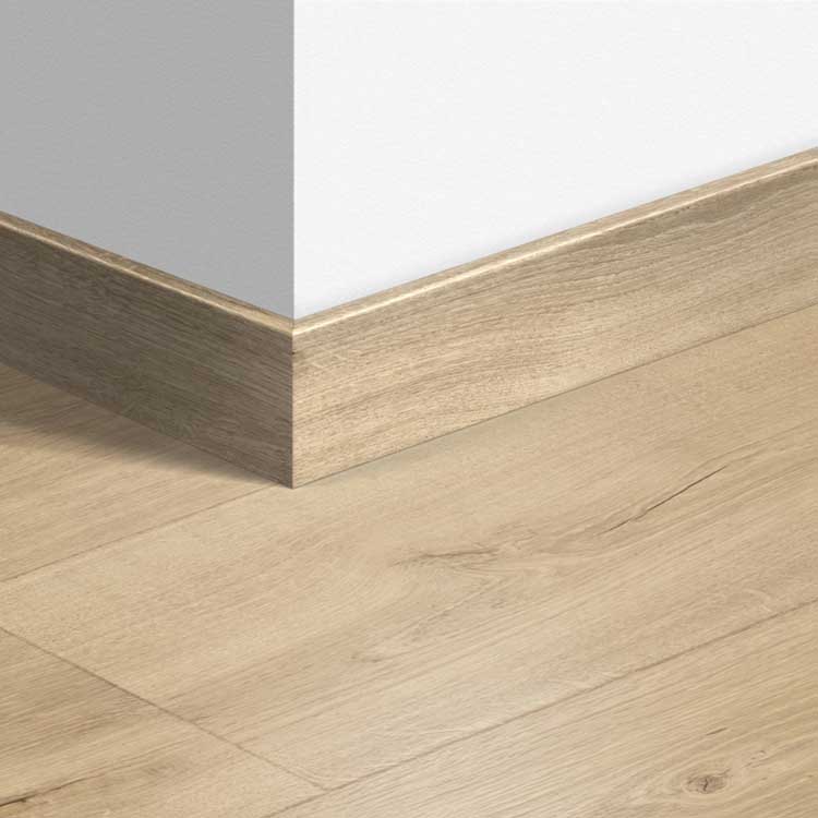 Plinthe parquet Quick-Step 14 x 77 x 2400mm Chêne Désert naturel clair