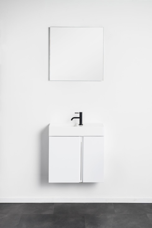 Meuble de toilette Ayko blanc