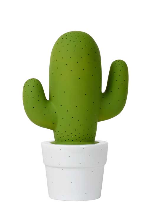 Lucide CACTUS - Tafellamp - Ø 20 cm - E14 - Groen