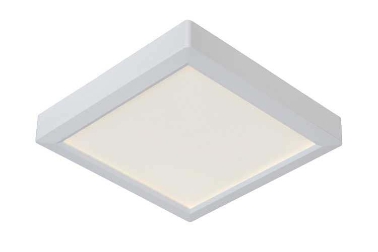 Lucide TENDO-LED - Plafonnier - LED - 1x18W 3000K - Blanc