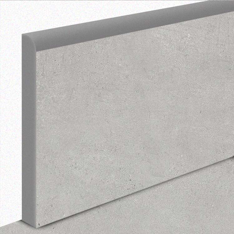 Plinthe Atlas gris béton 7 x 120 cm