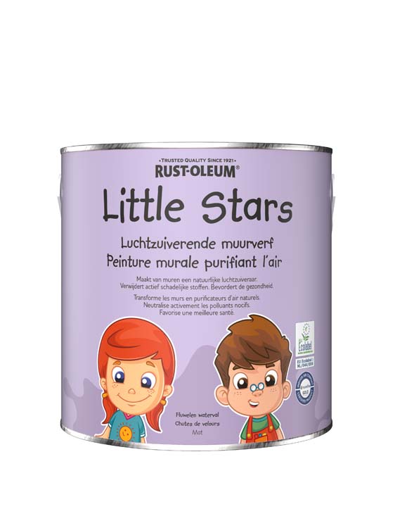 Little stars peinture murale purificatrice d'air cascade de velours 2.5L