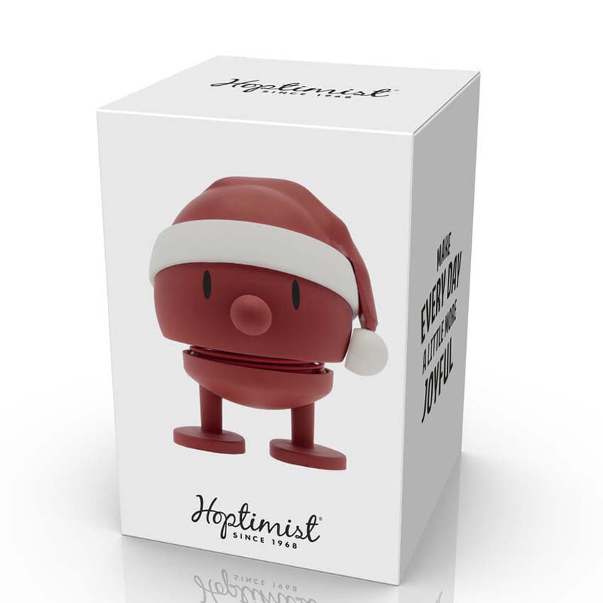 Hoptimist bumble x-mas kerstman rood