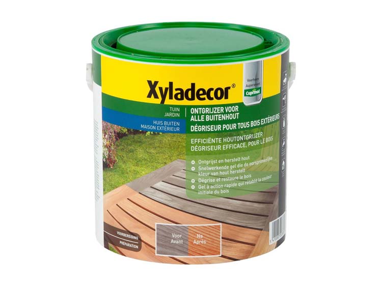 Xyladecor ontgrijzer gel buitenhout 2,5l