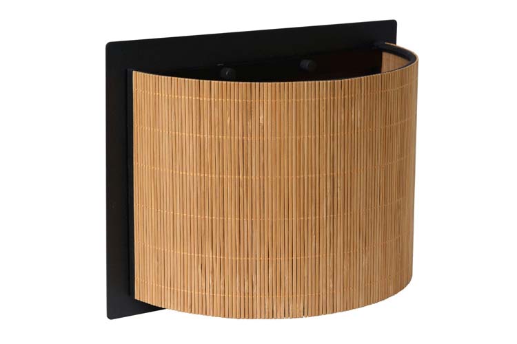 Lucide MAGIUS - Wandlamp - 1xE27 - Licht hout