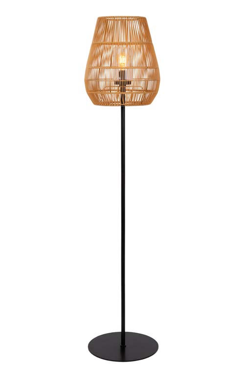 NERIDA - Lampadaire Extérieur - Ø 35 cm - 1xE27 - IP44 - Naturel